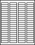 80-up barcode labels